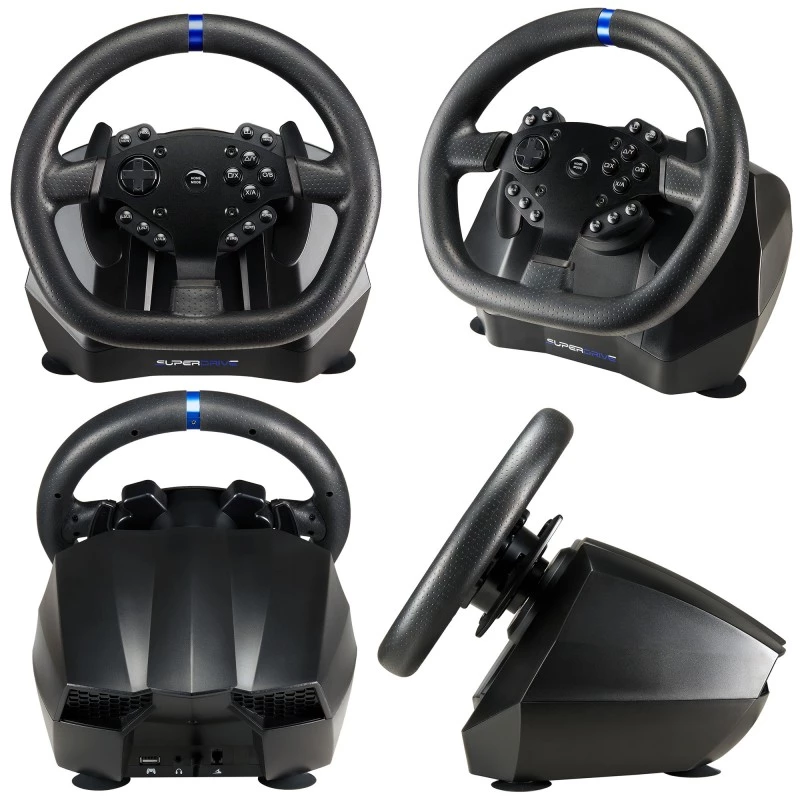 Kierownica + pedały Subsonic SA5640-NG Czarny PC PlayStation 4 Xbox One