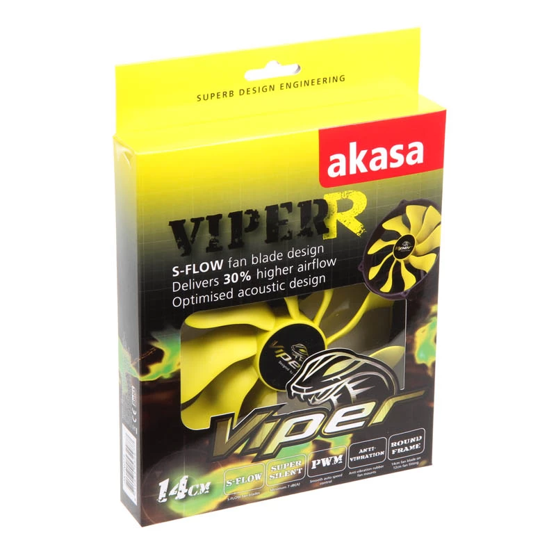 Wentylator Akasa Viper R 14cm
