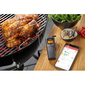 Bluetoothowy termometr kuchenny GEFU Control G-21950, 1 kanał do monitorowania temperatury