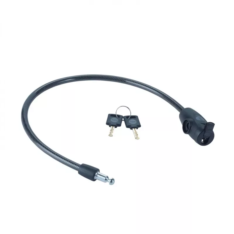 Kluczowa linka rowerowa 10 mm - YCK0/10/60/2 Czarny
