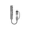 PORT CONNECT | Hub USB-C/USB-A na 4 porty USB-A 3.0 5 Gb/s