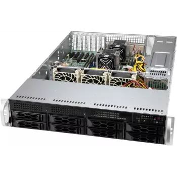 Obudowa komputerowa Supermicro CSE-LA25TQC-R609LP Rack Czarny 600 W