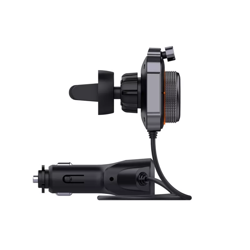 FM transmitter SAVIO TR-14 Bluetooth USB, FM 87.6–107.9 MHz, MicroSD, USB-C, 12 V car power