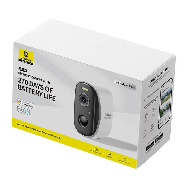 Kamera monitorująca Baseus N1 Plus Outdoor Camera Biała