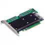 Broadcom MegaRAID 9670-24i - Kontroler pamięci masowej (RAID) - 24 porty/kanały - SATA 6Gb/s / SAS 24Gb/s / PCIe 4.0 (NVMe) - RAID 0, 1, 10, 5, 50, 6, 60 - PCIe 4.0 x8 (05-50123-00)