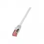 Kabel sieciowy LogiLink Cat.6 S/UTP RJ-45 Cat6 0,25 m Szary