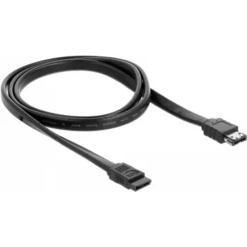 Kabel SATA DeLOCK 85810 1 m SATA 7-pin eSATA Czarny