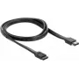 Kabel SATA DeLOCK 85810 1 m SATA 7-pin eSATA Czarny