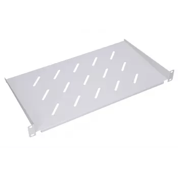Półka rack Extralink Shelf 1U 250mm szara 19 cali