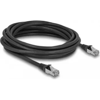 Kabel sieciowy DeLOCK RJ45 Cat.6A S/FTP 5m czarny