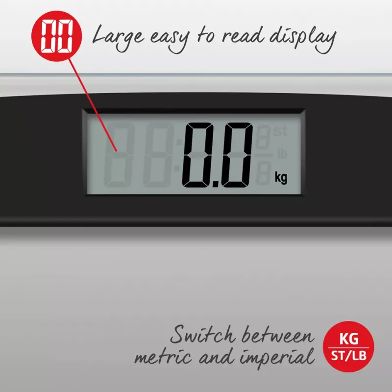 Waga łazienkowa Salter 9208 BK3R Compact Glass Electronic