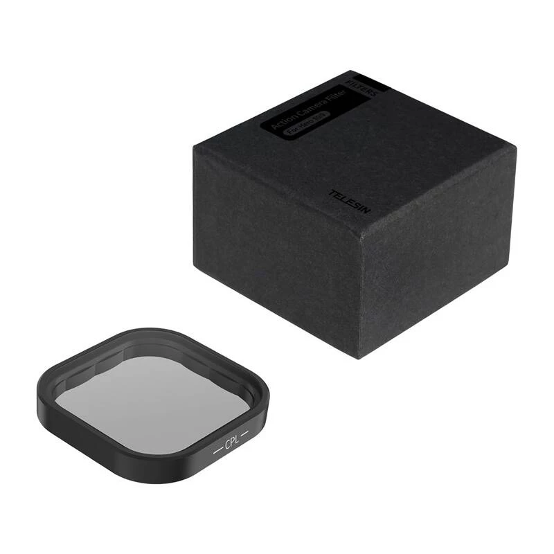 Filtr CPL Telesin do GoPro Hero 13 Czarny S5-FLT-08-TGP – polaryzator kołowy do obiektywu kamery sportowej
