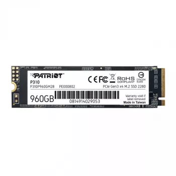 SSD drive Patriot Memory 960GB M.2 PCI Express 4.0 NVMe P310P960GM28
