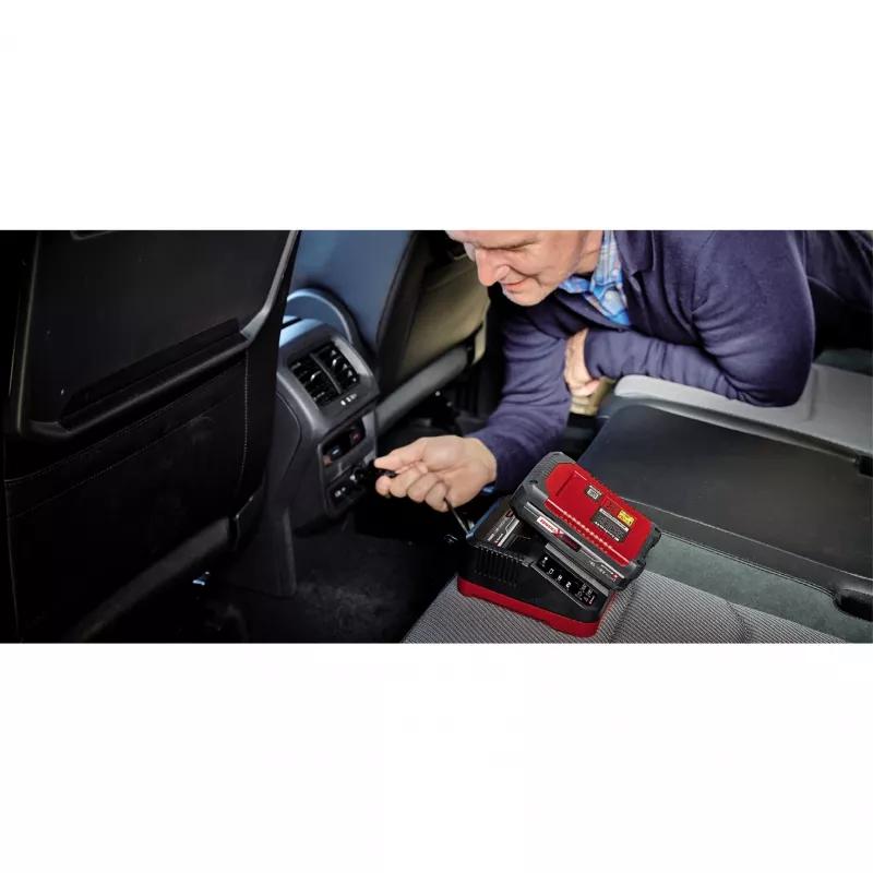 Ładowarka do akumulatorów Einhell Power X-Car Charger 3A Cigar Lighter czerwony