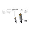 Kabel LogiLink CUA0101 USB 3.2 Gen1 Type-C na HDMI-A 1,8 m czarny szary