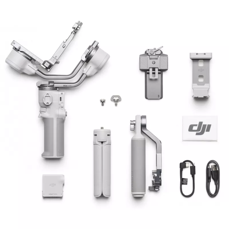 Stabilizator gimbal DJI RS 4 Mini Combo — kompaktowy, lekki stabilizator ręczny do aparatów bezlusterkowych