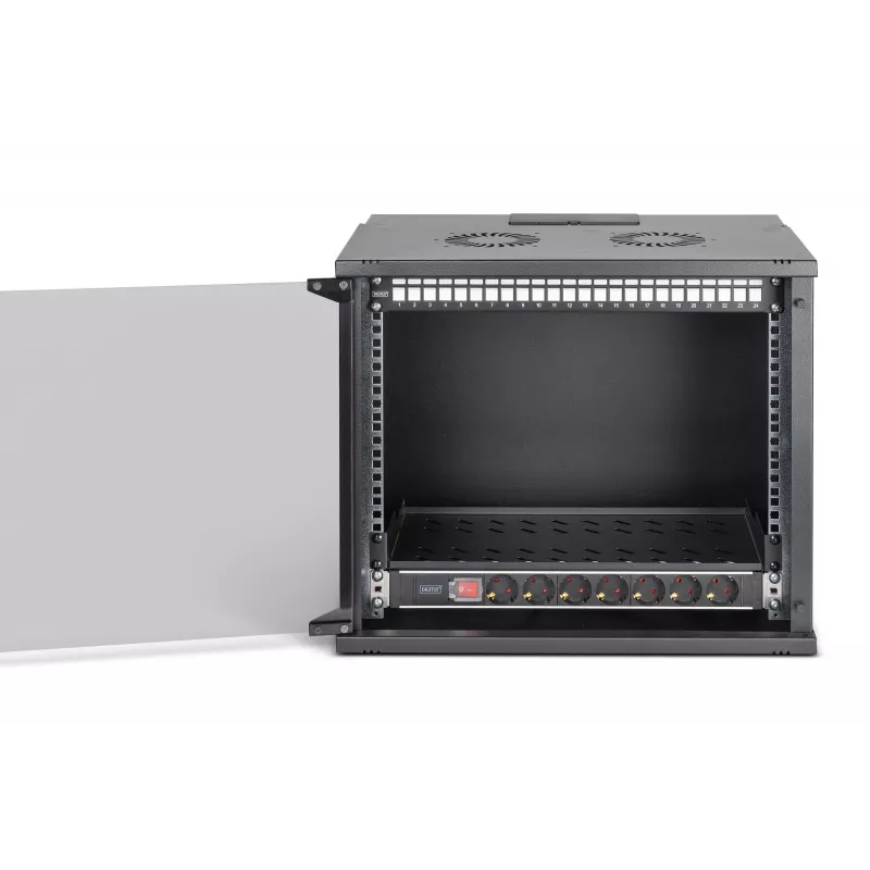 DIGITUS Zestaw sieciowy SOHO Pro, 483 mm (19 cali) - 9U, 540 x 400 mm (szer. x gł.)