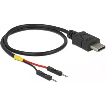 Kabel USB DeLOCK 85420 0.3m USB C czarny