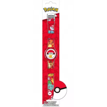 Zegarek dziecięcy Euroswan Pokemon model POK4374 — analogowo-cyfrowy zegarek dziecięcy