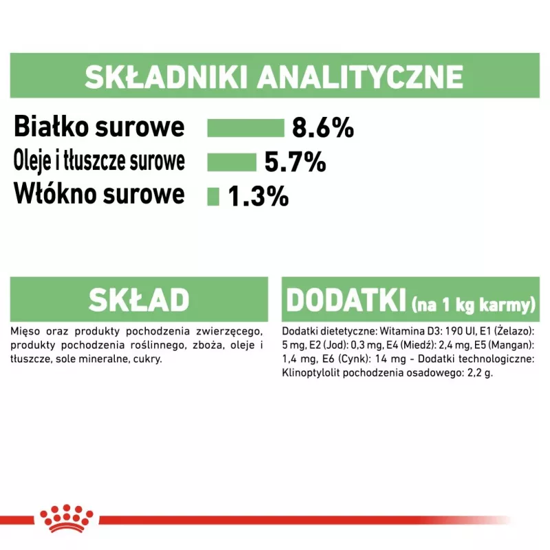 Mokra karma dla psa Royal Canin Digestive Care saszetki z mięsem i warzywami 12 x 85 g — psy dorosłe, wsparcie trawienia