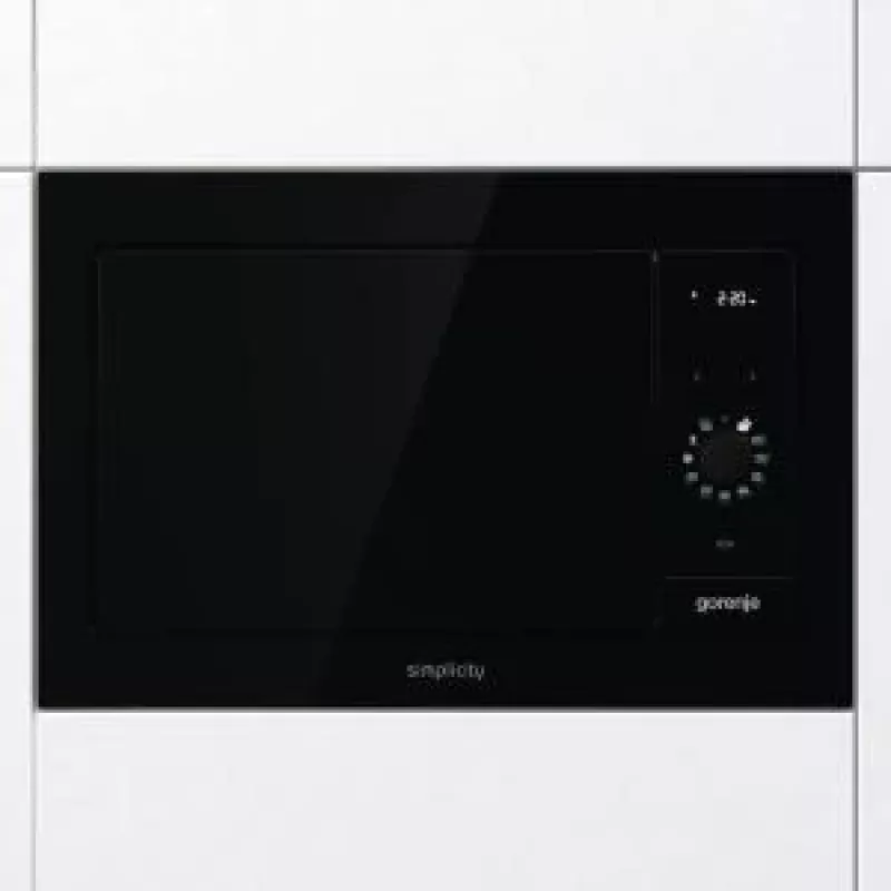 Gorenje BM235G1SYB Czarna Kuchenka mikrofalowa kombinowana Do zabudowy 23 L 900 W