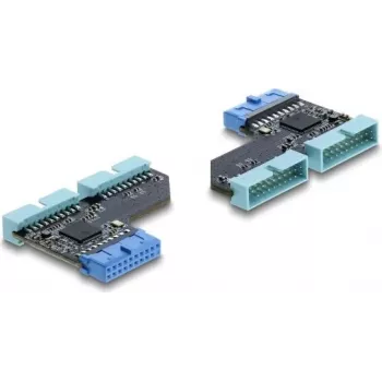 Hub USB DELOCK 67341 złącze 20-pin do 2× USB 5 Gb/s