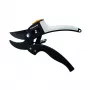 Sekator kowadełkowy Fiskars 1000575 Anvil — ręczny sekator do cięcia suchego drewna, czarno-pomarańczowy
