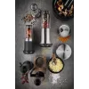 Zestaw młynków do soli i pieprzu GEFU X-plosion 11 cm czarny — manualne młynki stołowe, mechanizm ceramiczny