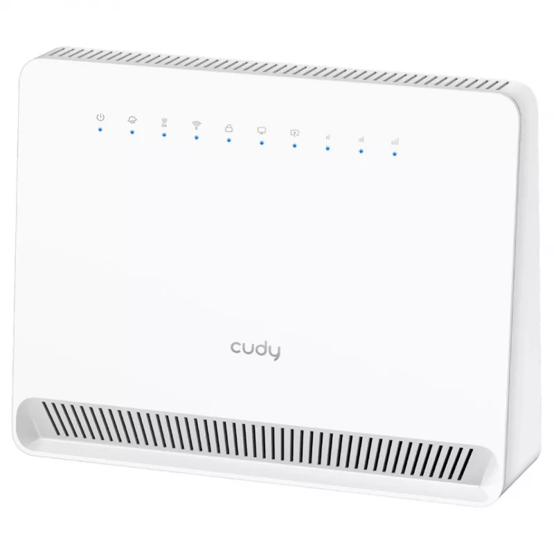 Router bezprzewodowy Cudy LT500E Fast Ethernet Dwuzakresowy (2,4 GHz / 5 GHz) 4G Biały