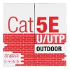 Kabel sieciowy Alantec KIU5OUTS305Q czarny 305 m Kat.5e U/UTP (UTP) (KIU5OUTS305Q)