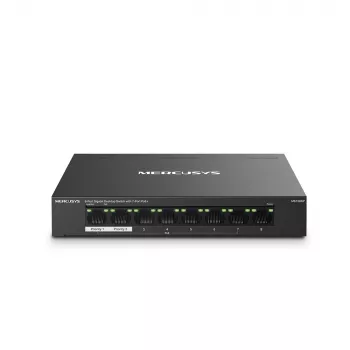 Mercusys MS108GP 8-portowy gigabitowy przełącznik biurkowy z 7 portami PoE