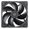 Wentylator chłodzący SILVERSTONE SST-SF140B 140mm czarny osiowy wentylator do obudowy PC