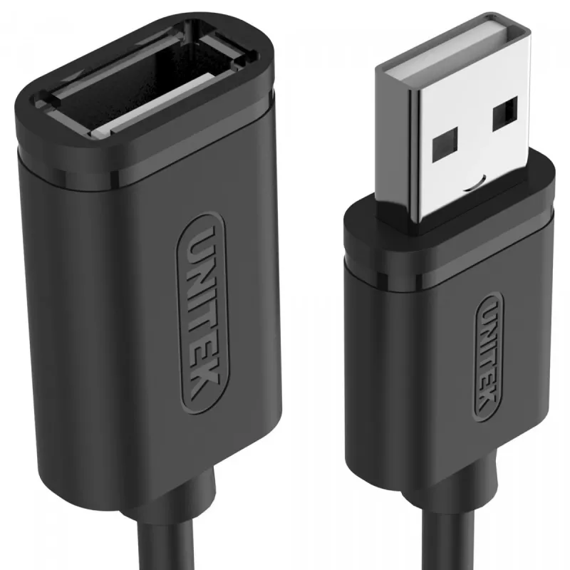 Przedłużacz kabla Unitek Y-C428GBK USB 2.0, Am-af