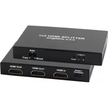 Rozgałęźnik HDMI ShiverPeaks SP05-10001 — wyjście 4K 60Hz, wiele portów HDMI