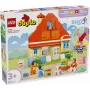Klocki LEGO Bluey Dom Rodzinny z grą memory 10459 — 83 elementy, 3 minifigurki, wiek 3+