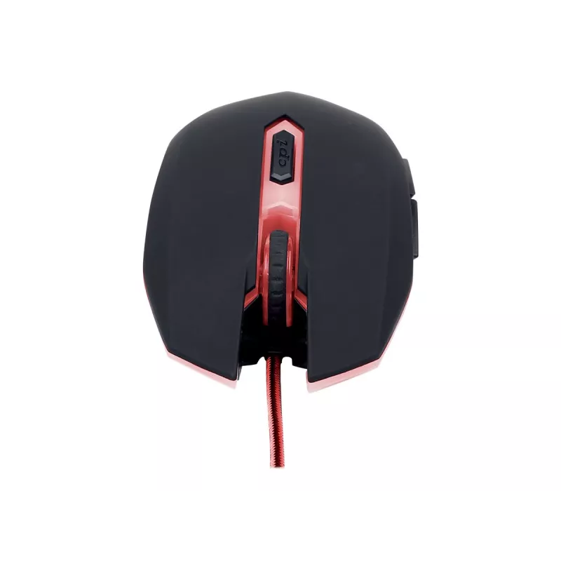 Myszka USB optyczna gamingowa/czerwona MUSG-001-R GEMBIRD
