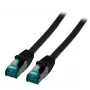 Kabel krosowy EFB-Elektronik RJ45 kat.6A S/FTP LSZH czarny 2 m Producent: EFB Elektronik (MK6001.2B)