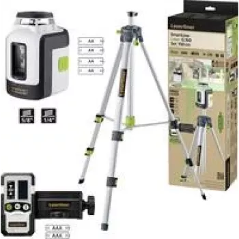 Poziomica laserowa Laserliner SmartLine-Laser G360 Set — linie 360°, zasięg 150 cm