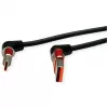 ROLINE Kabel USB 2.0 Typ-C - Typ-A ST/ST 360° obrotowy czarny czerwony 1 m 11.02. - Kabel - Cyfrowy/Dane