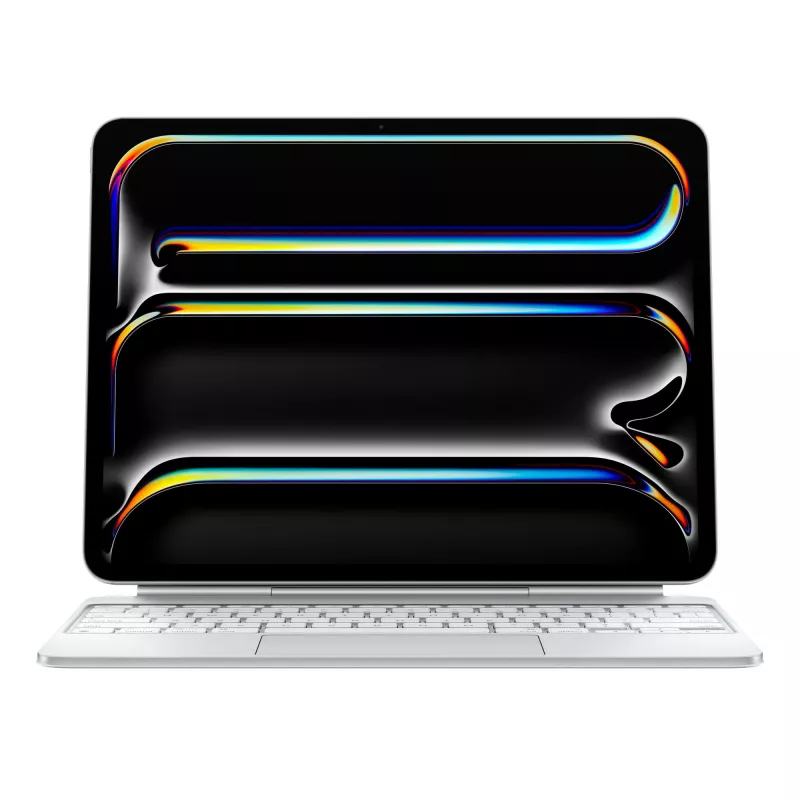 Apple Magic klawiatura do iPad Pro 13-calowy M4 niemiecki Biały QWERTZ Trackpad