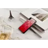 Etui na smartfona iKins do iPhone XS Max — różowe jezioro z czarnymi akcentami