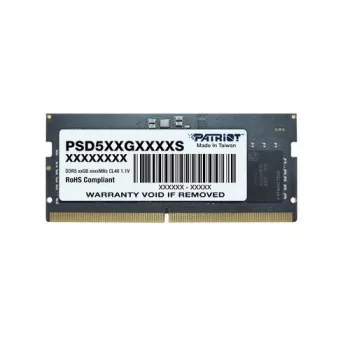 Pamięć dla komputerów stacjonarnych/serwerów PATRIOT DDR5 8 GB 5600 MT/s 288-pin UDIMM 1.1 V On-Die ECC