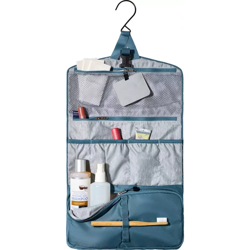 Kosmetyczka DEUTER Wash Bag II — kompaktowa kosmetyczka podróżna, kolor Atlantic