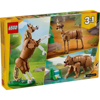 Zabawka konstrukcyjna LEGO Creator 3-w-1 Wspaniały rumak 31166 — 685 elementów, wiek 9+, wymiary modelu 80×240×230 mm