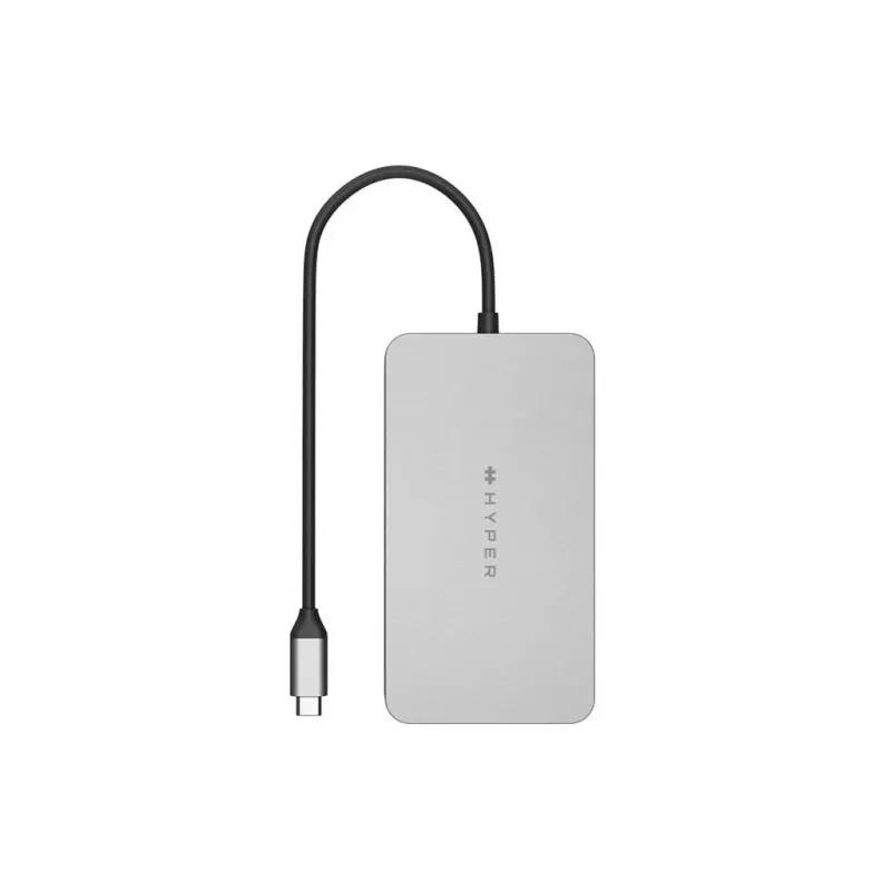 Hyper | HyperDrive Universal USB-C 10-in1 Dual HDMI Mobile Dock | Porty Ethernet LAN (RJ-45) 1 | Ilość portów HDMI 2
