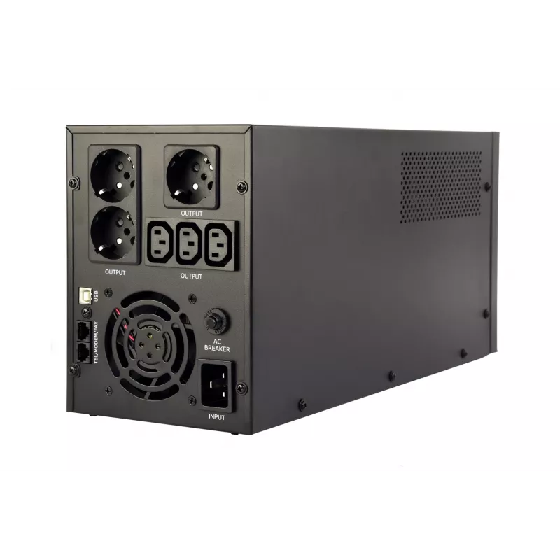 Gembird EG-UPS-036 zasilacz awaryjny (UPS) Line-Interactive 3 kVA 1800 W 6 gniazd AC