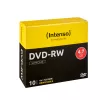 INTENSO DVD-RW 4.7 GB 4x, 10 szt., dysk optyczny 120 mm, slimcase
