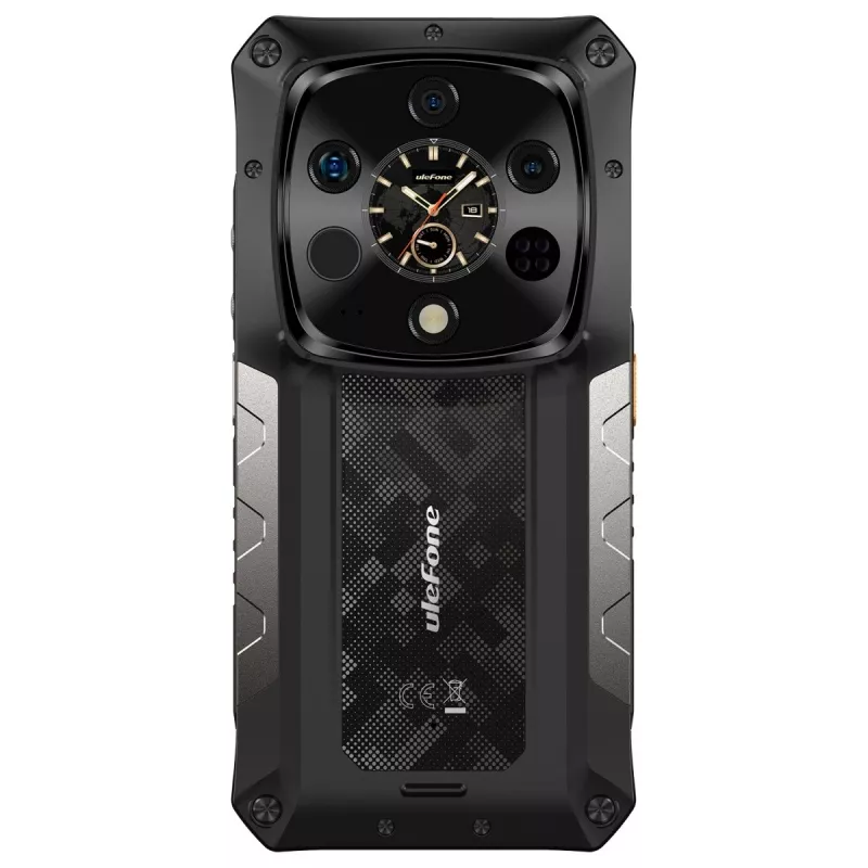 Pancerny smartfon UleFone Armor 28 Ultra Thermal 5G — 16 GB RAM, 1 TB pamięci, czarny