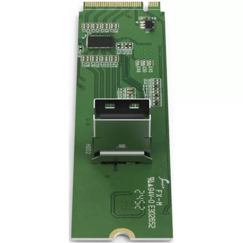 ICY DOCK - Adapter M.2 NVMe PCIe 4.0 SSD na 1 x SlimSAS 4i z Redriverem