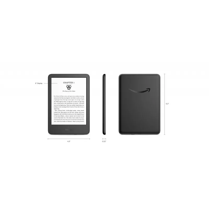 Amazon B0CP31T5M6 czytnik e-booków 16 GB Wi-Fi Czarny